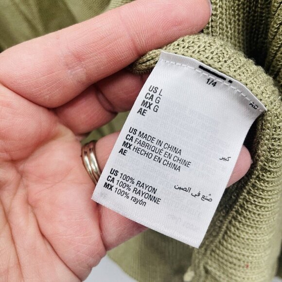 INC International Concepts Womens Large Cascade Open-Front Cardigan Sweater $69 - Picture 7 of 7